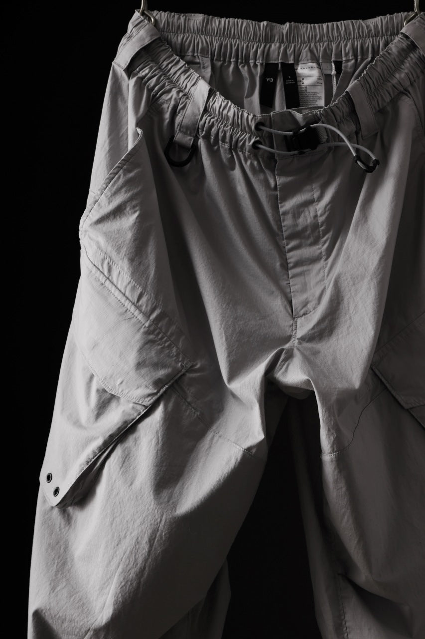 Load image into Gallery viewer, Y-3 Yohji Yamamoto OUTDOOR CARGO PANTS / RIPSTOP COTTON (STONE)