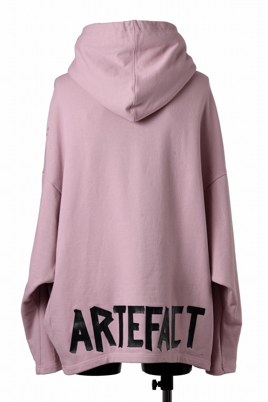 Load image into Gallery viewer, A.F ARTEFACT DOLMAN SWEAT HOODIE (PINK)