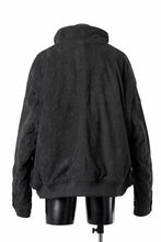 Load image into Gallery viewer, A.F ARTEFACT COVERALL BLOUSON / CORDUROY &amp; QUILTING PADDED (BLACK)