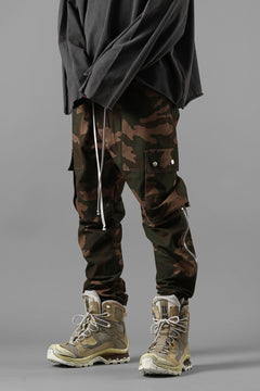 画像をギャラリービューアに読み込む, INDEPICT® EASY WAIST CARGO PANTS (CAMO)