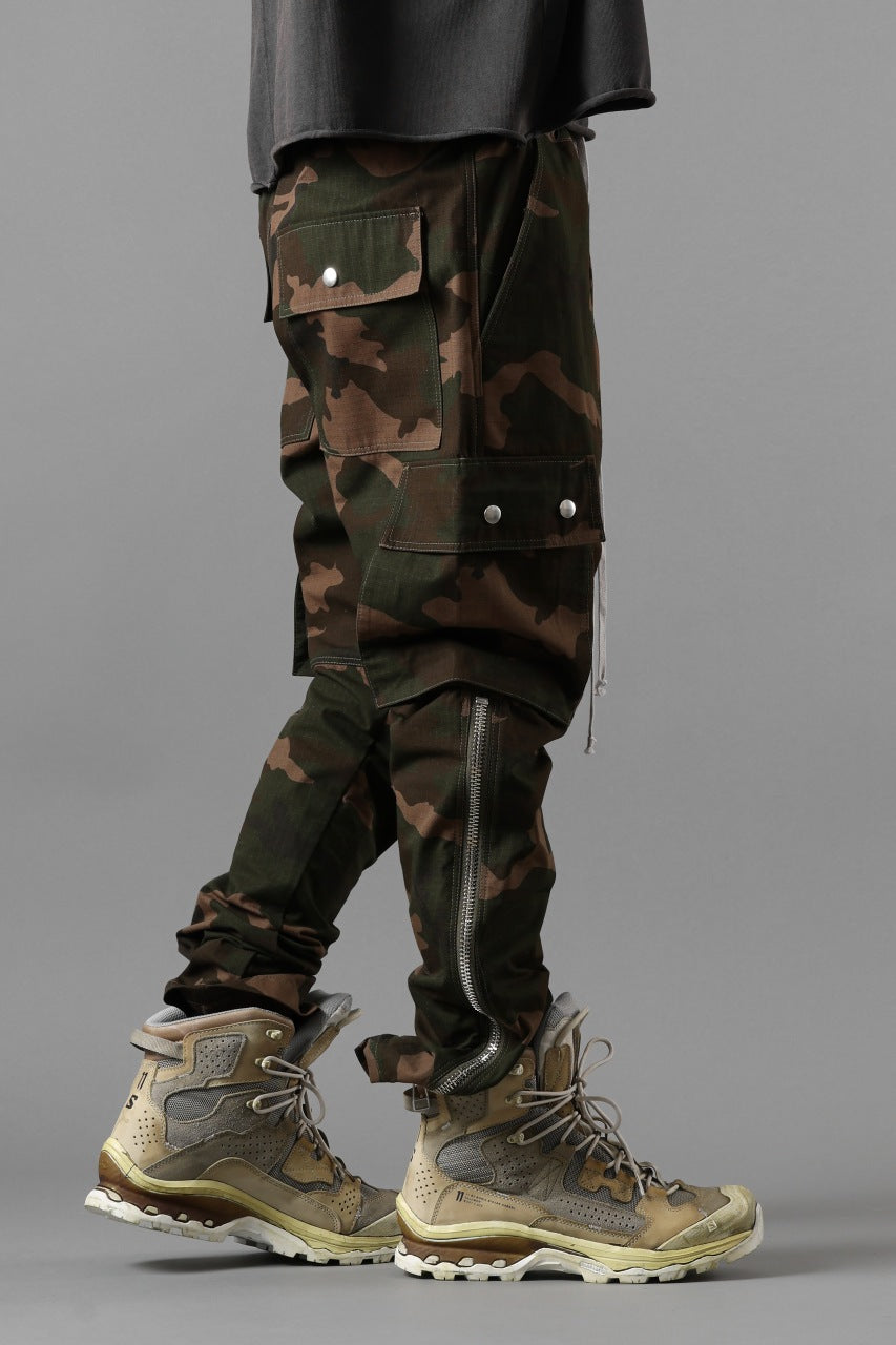 画像をギャラリービューアに読み込む, INDEPICT® EASY WAIST CARGO PANTS (CAMO)