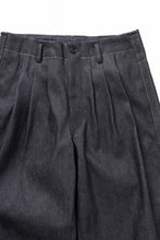 画像をギャラリービューアに読み込む, Y&#39;s for men PANTS WITH COLOR COMBI STITCH / 13oz UNEVEN YARN DENIM (BLUE)