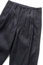 画像をギャラリービューアに読み込む, Y&#39;s for men PANTS WITH COLOR COMBI STITCH / 13oz UNEVEN YARN DENIM (BLUE)