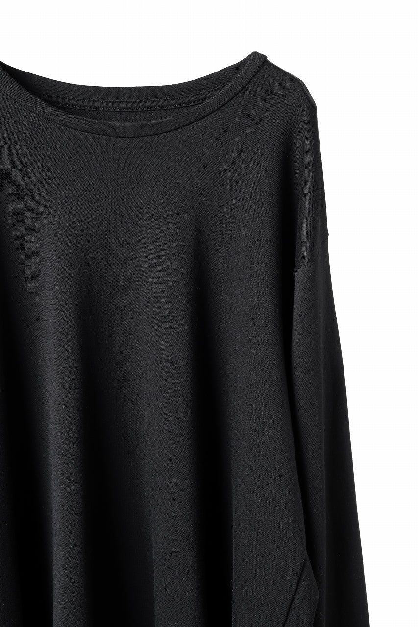 CAPERTICA LONG SLEEVE TEE / SUPER SOFT COTTON (BLACK)