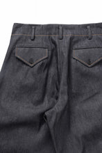 画像をギャラリービューアに読み込む, Y&#39;s for men PANTS WITH COLOR COMBI STITCH / 13oz UNEVEN YARN DENIM (BLUE)