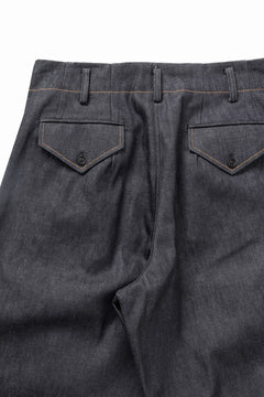 画像をギャラリービューアに読み込む, Y&#39;s for men PANTS WITH COLOR COMBI STITCH / 13oz UNEVEN YARN DENIM (BLUE)