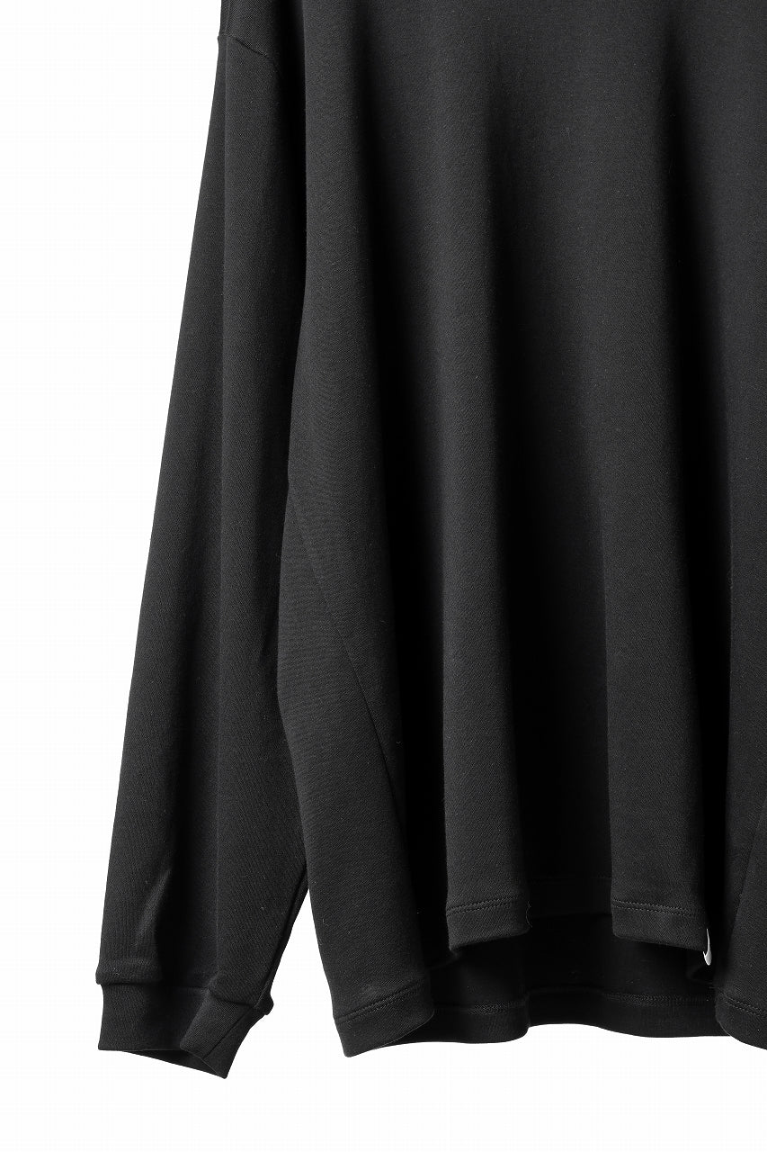 CAPERTICA LONG SLEEVE TEE / SUPER SOFT COTTON (BLACK)