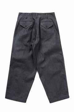 画像をギャラリービューアに読み込む, Y&#39;s for men PANTS WITH COLOR COMBI STITCH / 13oz UNEVEN YARN DENIM (BLUE)