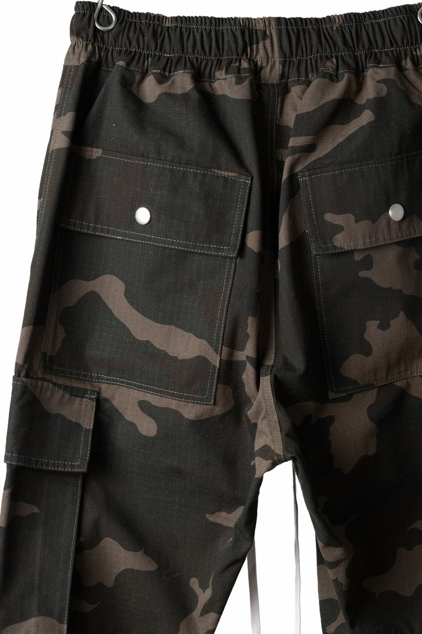 画像をギャラリービューアに読み込む, INDEPICT® EASY WAIST CARGO PANTS (CAMO)