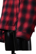 画像をギャラリービューアに読み込む, sus-sous drizzler jacket / shaggy ombre check (RED)