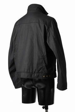 画像をギャラリービューアに読み込む, sus-sous french army flight jacket MK-2 / Antique Elite British Millerrain - oil cotton (BLACK)