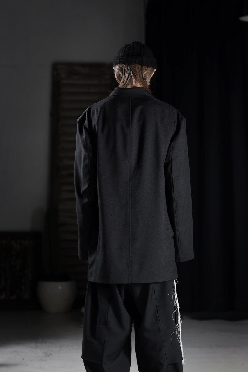 Y-3 Yohji Yamamoto SPORTS UNIFORM PATCH BLAZER (BLACK)