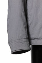 Load image into Gallery viewer, Ten c LIGHT DOWN FIELD JACKET / GARMENT DYED NYLON TACTEL (GRAY)