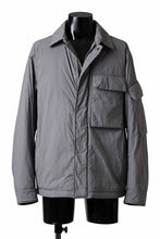 Load image into Gallery viewer, Ten c LIGHT DOWN FIELD JACKET / GARMENT DYED NYLON TACTEL (GRAY)