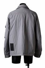 Load image into Gallery viewer, Ten c LIGHT DOWN FIELD JACKET / GARMENT DYED NYLON TACTEL (GRAY)