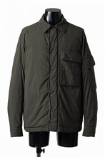 画像をギャラリービューアに読み込む, Ten c LIGHT DOWN FIELD JACKET / GARMENT DYED NYLON TACTEL (DARK GREEN)