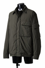 Load image into Gallery viewer, Ten c LIGHT DOWN FIELD JACKET / GARMENT DYED NYLON TACTEL (DARK GREEN)