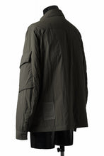 画像をギャラリービューアに読み込む, Ten c LIGHT DOWN FIELD JACKET / GARMENT DYED NYLON TACTEL (DARK GREEN)