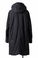 Load image into Gallery viewer, Ten c PADDED PARKA COAT / GARMENT DYED NYLON TACTEL (BLACK)