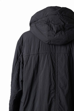 画像をギャラリービューアに読み込む, Ten c PADDED PARKA COAT / GARMENT DYED NYLON TACTEL (BLACK)