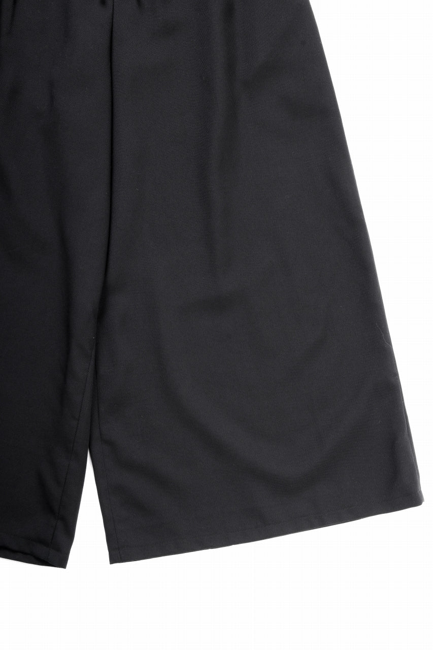 kujaku easy wide pants / P-708 (black)