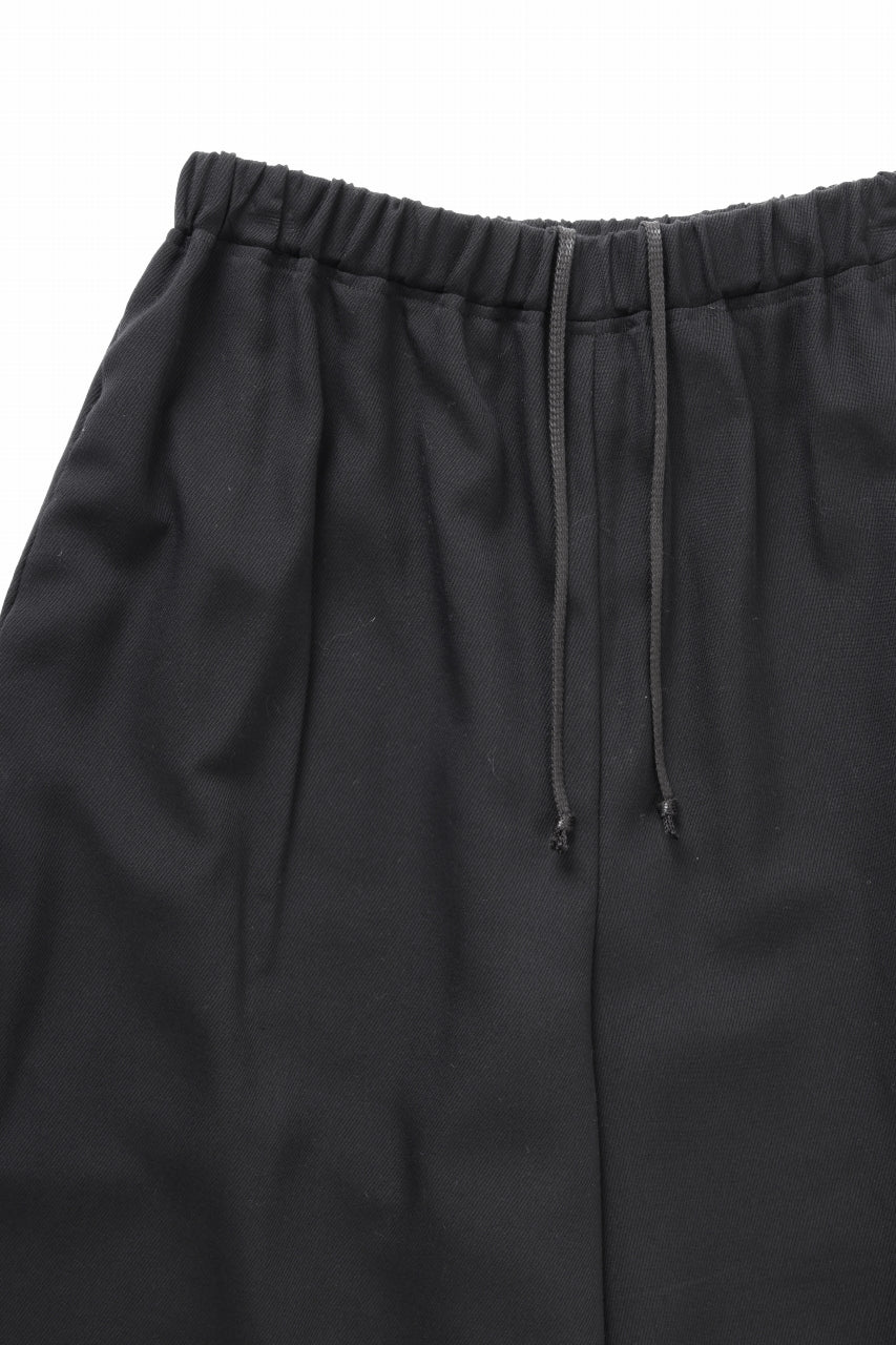 kujaku easy wide pants / P-708 (black)