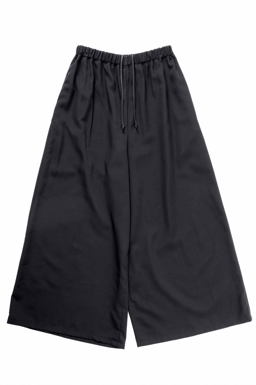 画像をギャラリービューアに読み込む, kujaku easy wide pants / P-708 (black)