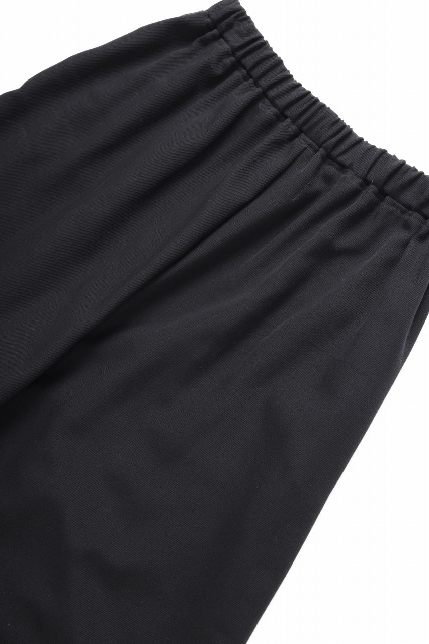 kujaku easy wide pants / P-708 (black)