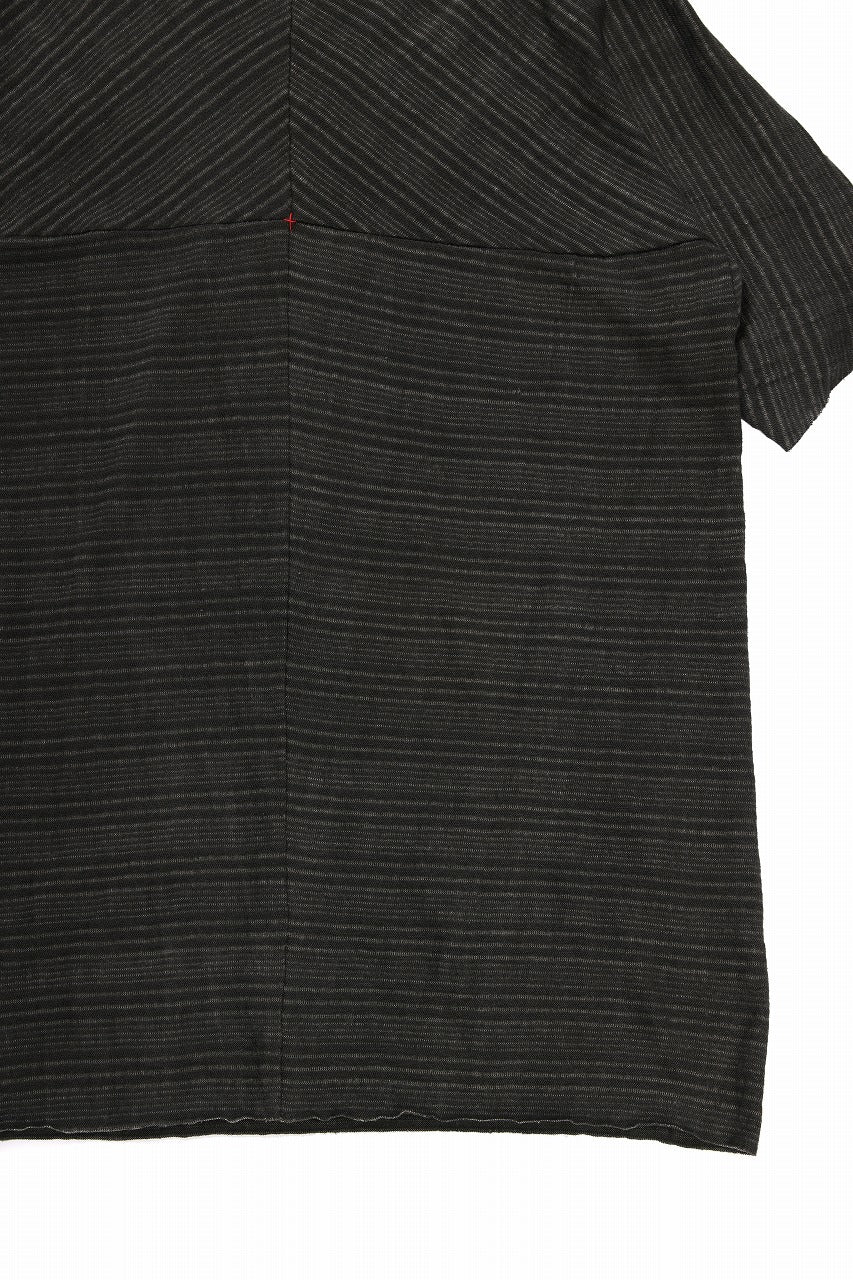 Load image into Gallery viewer, m.a+ one piece short sleeve t-shirt / T211C* JSTR (CARBON)