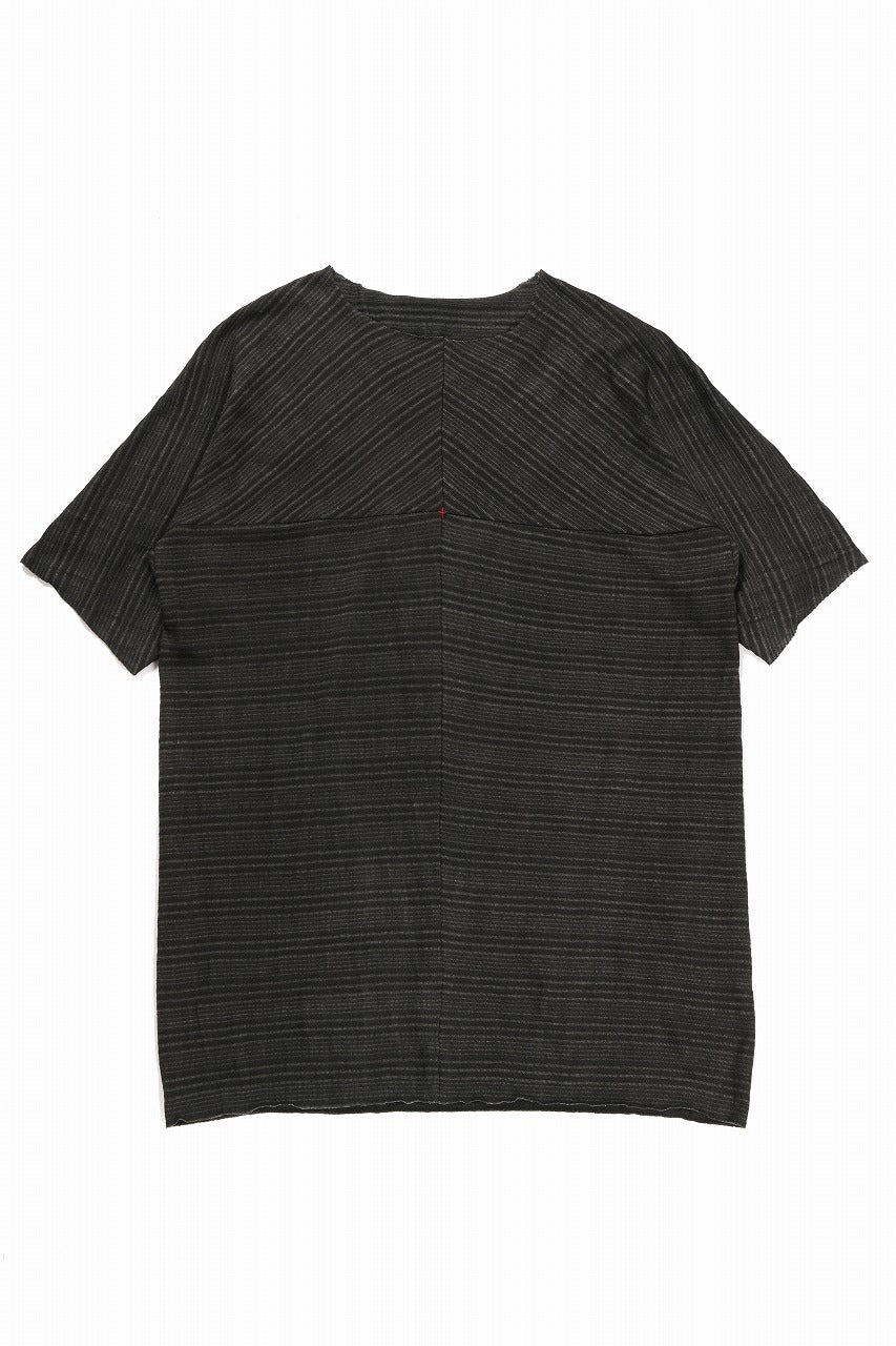 Load image into Gallery viewer, m.a+ one piece short sleeve t-shirt / T211C* JSTR (CARBON)