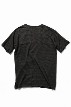 Load image into Gallery viewer, m.a+ one piece short sleeve t-shirt / T211C* JSTR (CARBON)