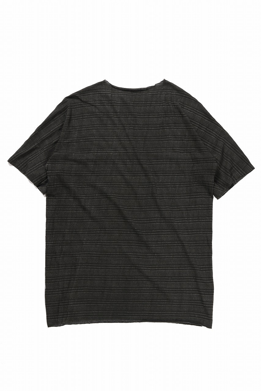Load image into Gallery viewer, m.a+ one piece short sleeve t-shirt / T211C* JSTR (CARBON)