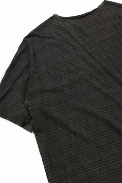 Load image into Gallery viewer, m.a+ one piece short sleeve t-shirt / T211C* JSTR (CARBON)