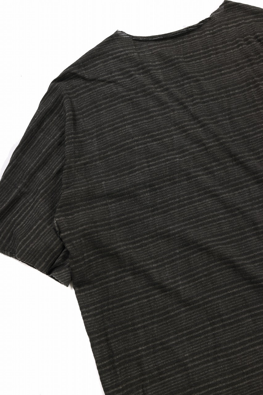 Load image into Gallery viewer, m.a+ one piece short sleeve t-shirt / T211C* JSTR (CARBON)