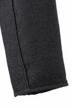 画像をギャラリービューアに読み込む, incarnation 2 TUCK WIDE TAPERED PANTS BP-1 / MICROSCOPIC CHECK WOOL (BLACK)