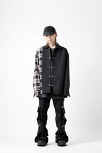 画像をギャラリービューアに読み込む, A.F ARTEFACT CARGO FLARE BAGGY PANTS / LUXE-TWILL (BLACK)