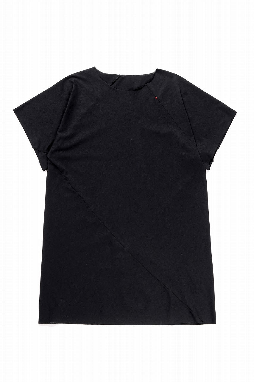 Load image into Gallery viewer, m.a+ short sleeve spiral t-shirt / T270C JCL10 (BLACK)