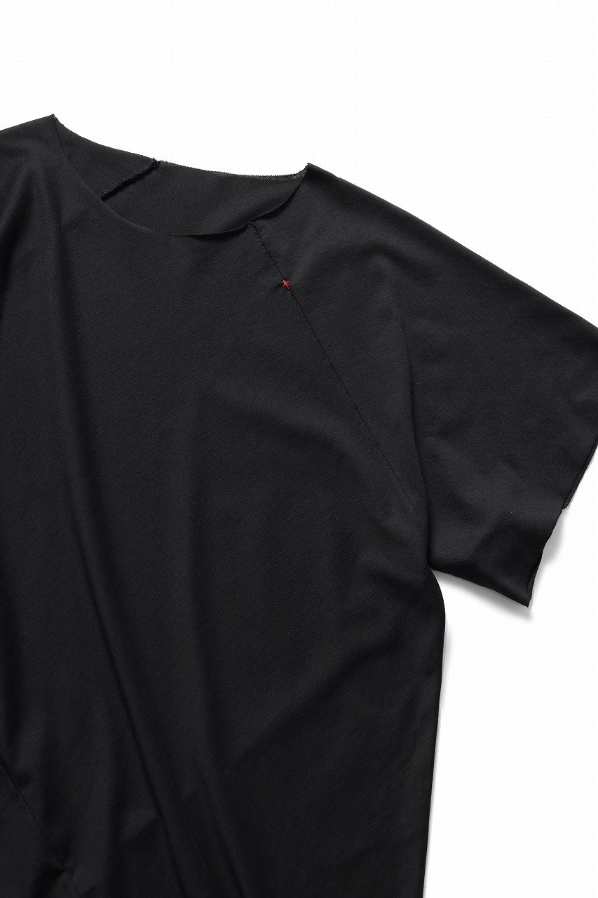 Load image into Gallery viewer, m.a+ short sleeve spiral t-shirt / T270C JCL10 (BLACK)