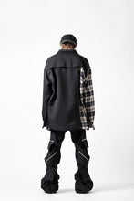 画像をギャラリービューアに読み込む, A.F ARTEFACT CARGO FLARE BAGGY PANTS / LUXE-TWILL (BLACK)