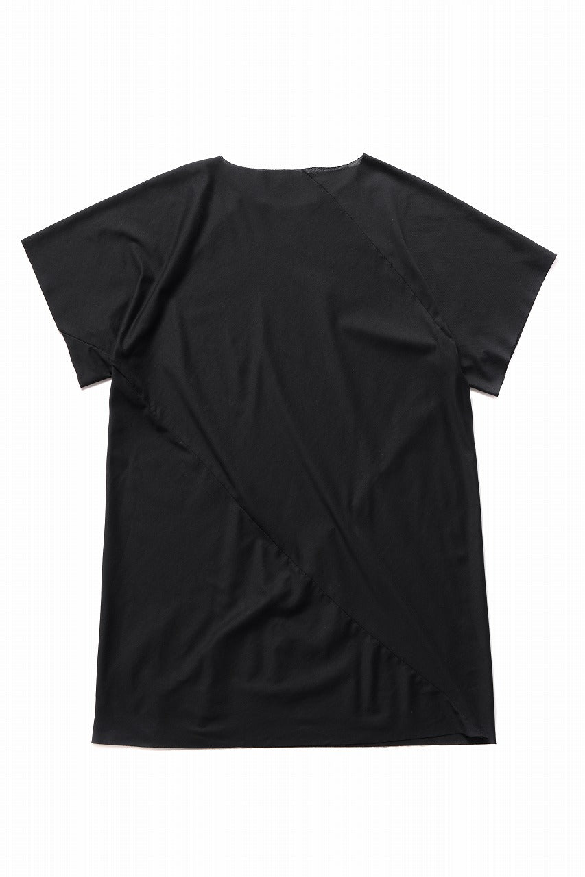 Load image into Gallery viewer, m.a+ short sleeve spiral t-shirt / T270C JCL10 (BLACK)