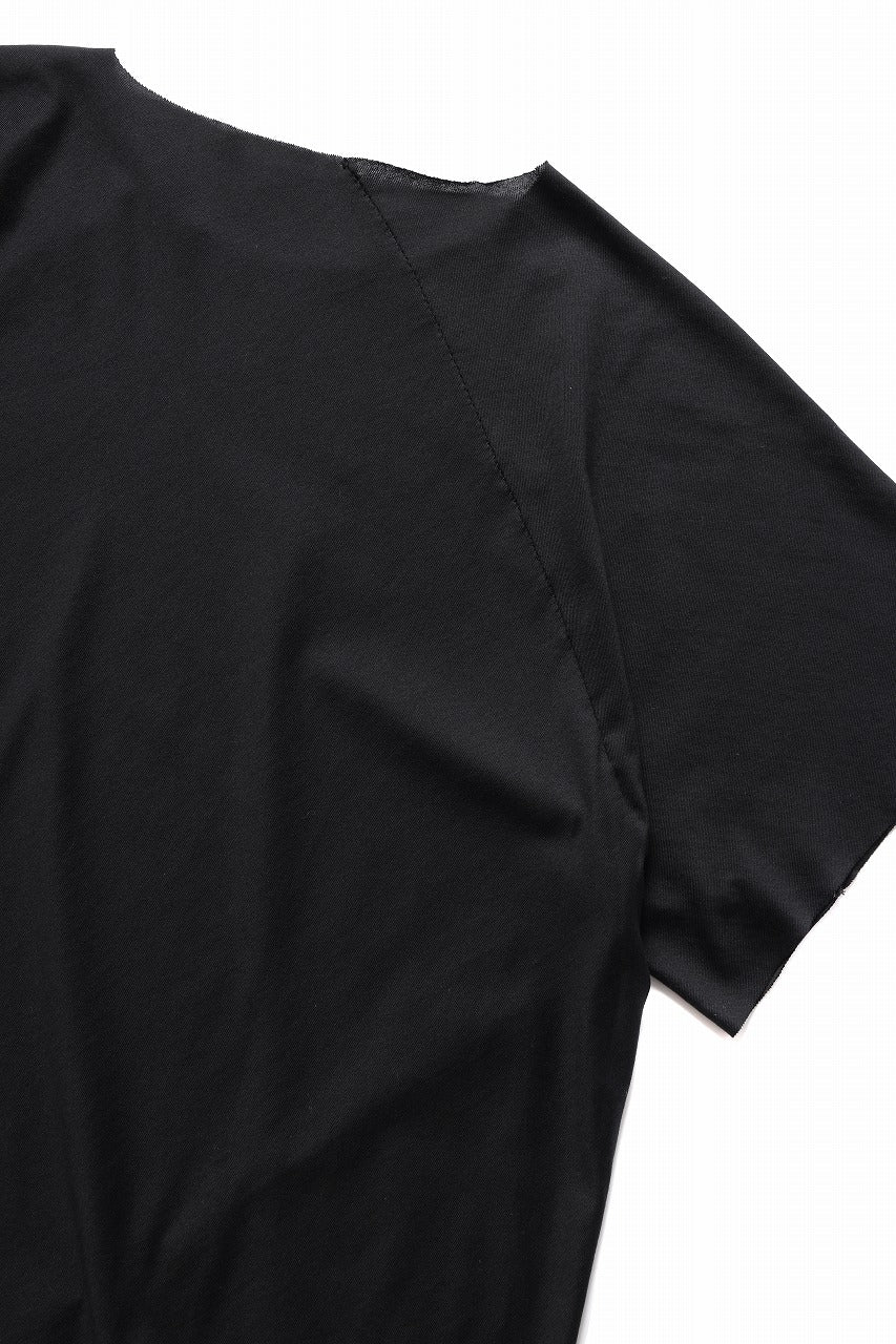 Load image into Gallery viewer, m.a+ short sleeve spiral t-shirt / T270C JCL10 (BLACK)