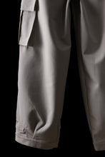 Load image into Gallery viewer, Feng Chen Wang TILTED WAISTBAND CARGO PANTS (GREY)