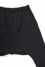 Load image into Gallery viewer, m.a+ 2 vertical pocket elastic waist sarrouel / PU521 CVPS (BLACK)