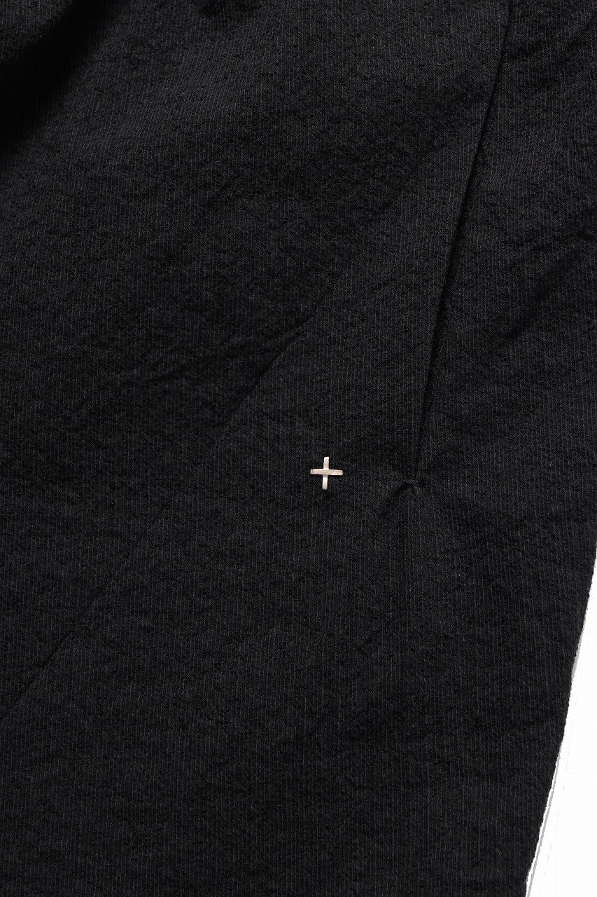Load image into Gallery viewer, m.a+ 2 vertical pocket elastic waist sarrouel / PU521 CVPS (BLACK)