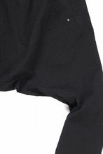 Load image into Gallery viewer, m.a+ 2 vertical pocket elastic waist sarrouel / PU521 CVPS (BLACK)