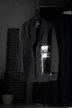 Load image into Gallery viewer, Y-3 Yohji Yamamoto SPORTS UNIFORM PATCH BLAZER (BLACK)