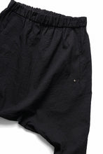 Load image into Gallery viewer, m.a+ 2 vertical pocket elastic waist sarrouel / PU521 CVPS (BLACK)