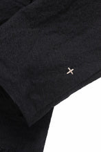 Load image into Gallery viewer, m.a+ exclusive zipped tall collar shirt jacket / H252DZ* CVPS (BLACK)