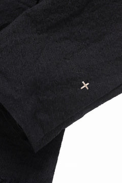 Load image into Gallery viewer, m.a+ exclusive zipped tall collar shirt jacket / H252DZ* CVPS (BLACK)