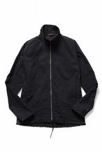Load image into Gallery viewer, m.a+ exclusive zipped tall collar shirt jacket / H252DZ* CVPS (BLACK)